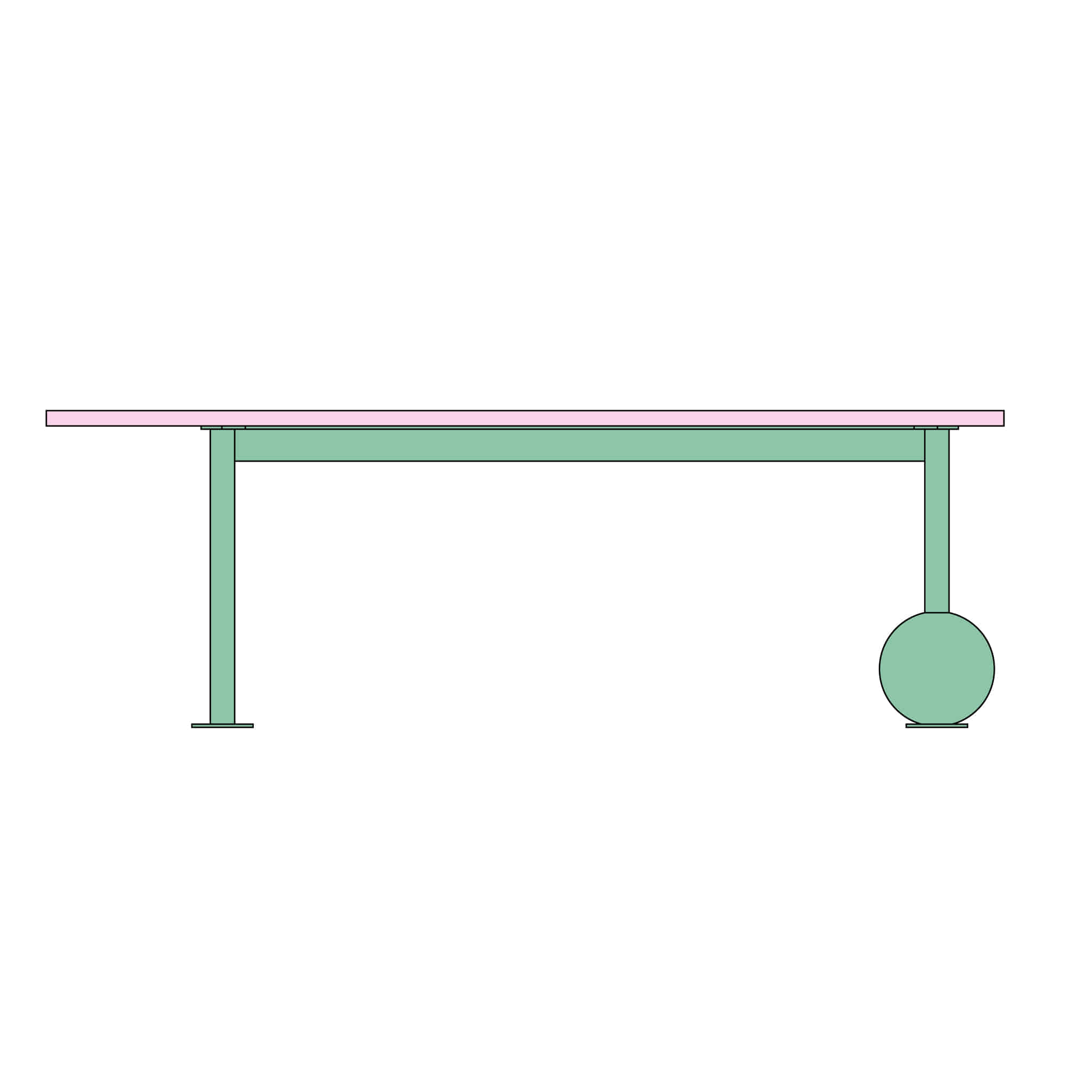 BALL TABLE (for kids)/ 키즈 볼 테이블